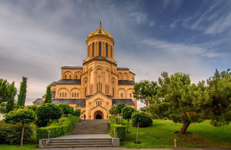 Holy Cathedral in Tbilisi Georgia