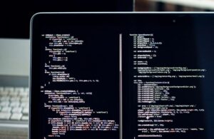 Node.js Code on a Computer Screen
