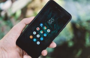 Person Holding Android Phone